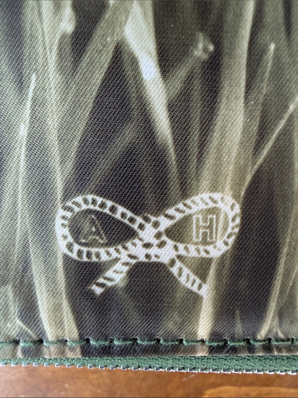 ANYA HINDMARCH Green Grass Makeup Case - Picture 2 of 13